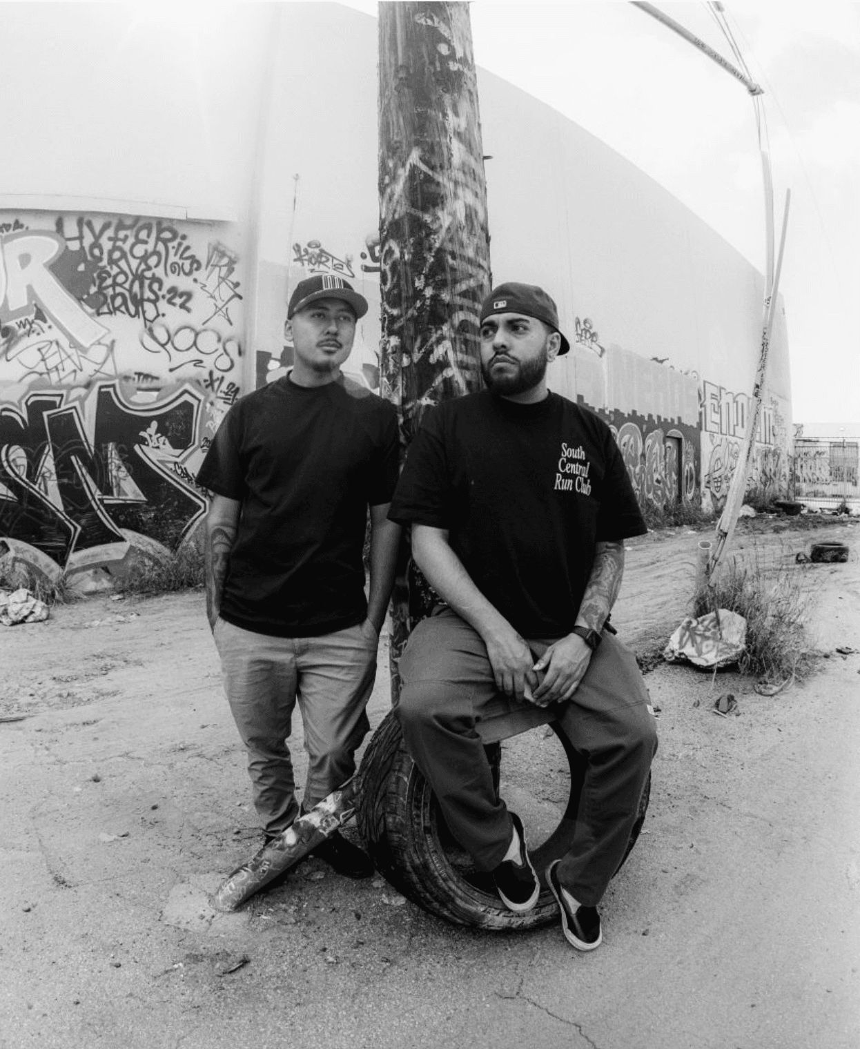 Marvin Valencia and Erick Solis, co-founders of South Central LA Clips