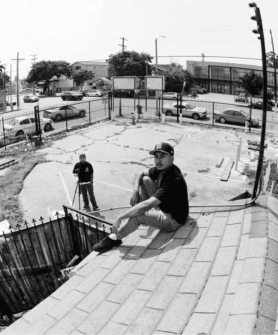 SCLA Clips founders documenting South Central from a rooftop